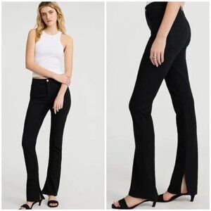 EXPRESS Skyscraper Mid Rise Stay Black Jeans Size 2 Short 2S